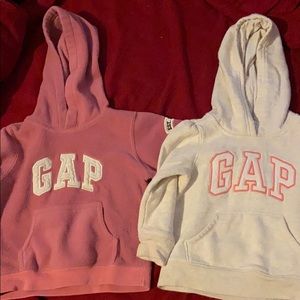 Baby Gap hooded sweatshirts